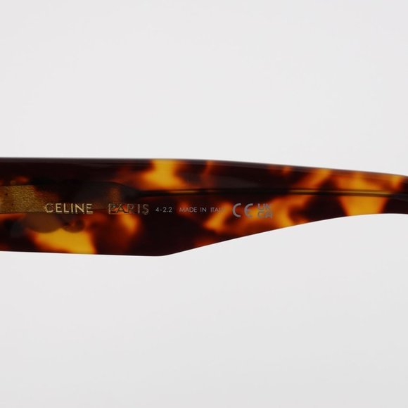 Celine Regular High Bridge Fit Sunglasses Brown CL40227 - Picture 10 of 13